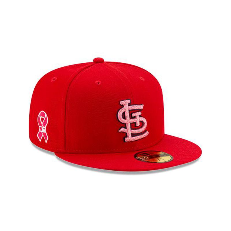 MLB St. Louis Cardinals Mother's Day 59Fifty Fitted (LBV8878) - Red New Era Caps